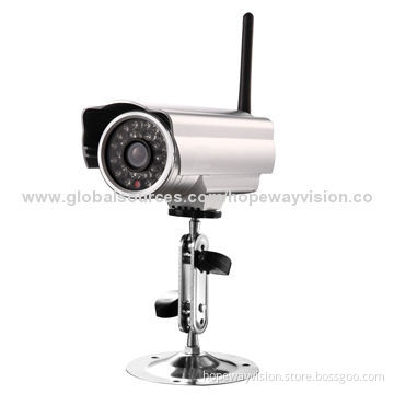 Mini Pan/Tilt Wireless Indoor IP Camera, Supports MSN Login
